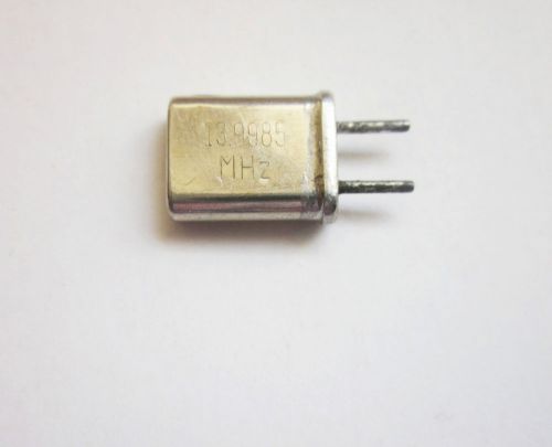Vintage 1 Pc. x QUARTZ CRYSTALS for YAESU FT-301 JJY 13.9985 Mhz