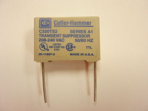 Cutler-Hammer C320TS2 Freedom Series Coil Transient Suppressor, Series A1
