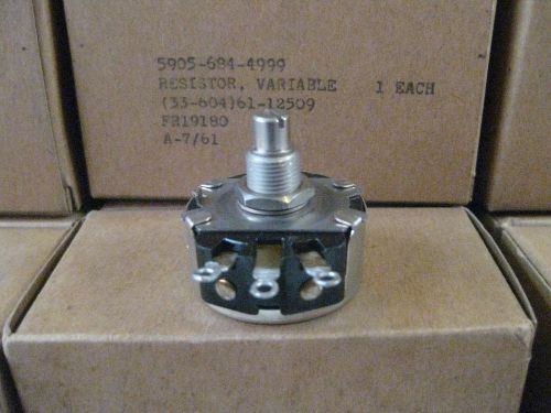 12 Count. 10K Potentiometer. Variable Resistor FR19180. CTS 6128. NEW.