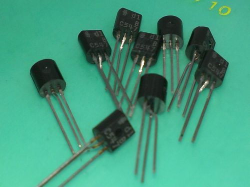 [100 pcs] BC547B genuine Siemens 0,1A 45V  TO92  NPN Bipolar Transistor