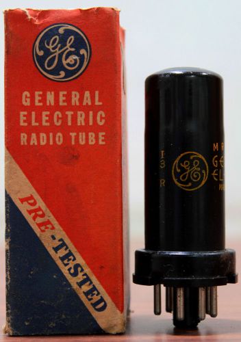 1X NOS 6F6  GE ORIGINAL   BOX  AUDIO TUBE made in USA