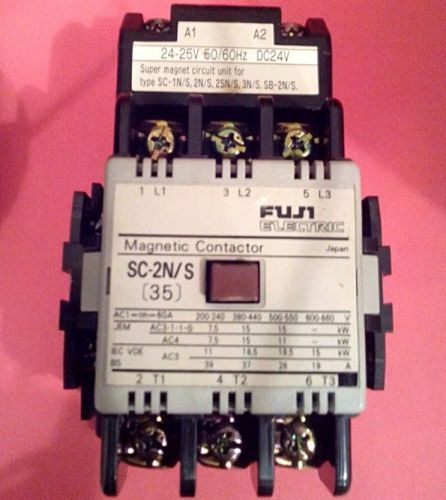 1pc FUSI Fuji Electric SC-2N/S (35) Magnetic Contactor NEW