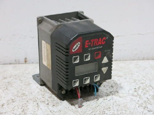Woods xfc2001-0b e-trac ac inverter drive, 1 hp, 3.5-230 vac, 4.0 amps for sale