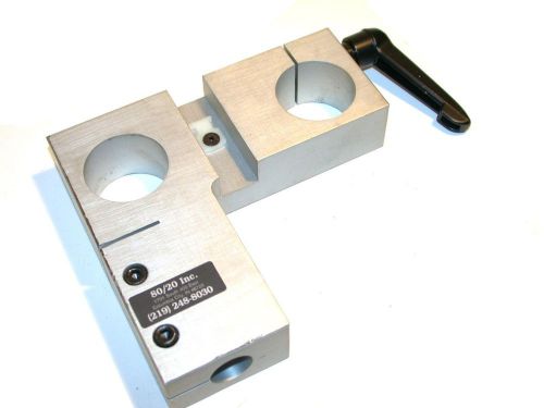 Up to 2 80/20 double shaft blank 1 1/2&#034; diameter clamping  plates for sale