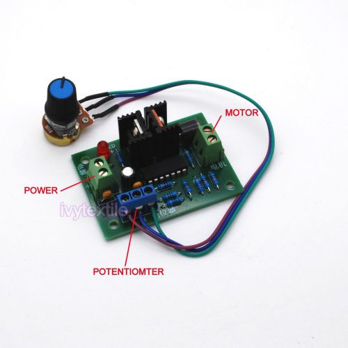 Free shipping 12V-24V 3A DC Motor Speed Control PWM HHO RC Controller