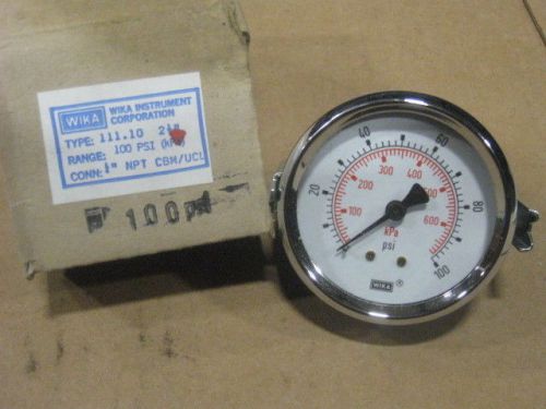Wika 0-100 psi gauge 2-1/2&#034; new for sale