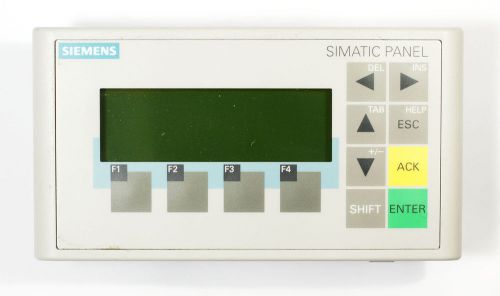 Siemens simatic OP 73 operator panel 6AV6 641-0AA11-0AX0 6AV6641-0AA11-0AX0