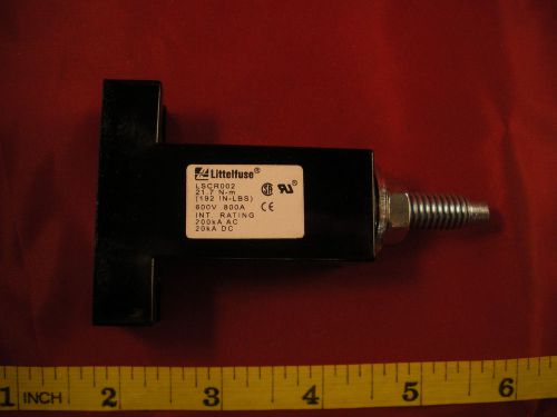 Littelfuse lscr002 fuse block holder 21.7 n-m 192 in-lbs 600v 800a nnb new for sale