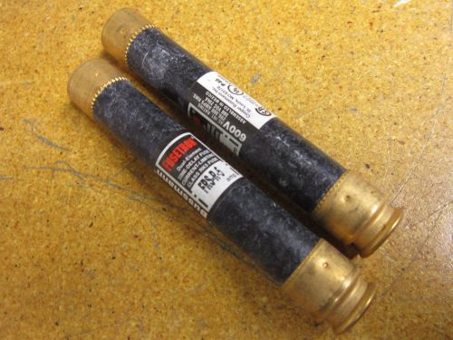 Fusetron FRS-R-5 Dual Element Time Delay Fuse 600V  (Lot of 2)