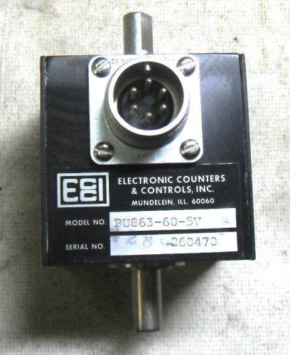 (L15) 1 NEW ELECTRONIC COUNTERS PU863-60-5V ENCODER