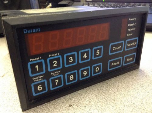 Durant COUNTER DUAL PRESET W/BATCH AND TOTALIZER LED 58850-400