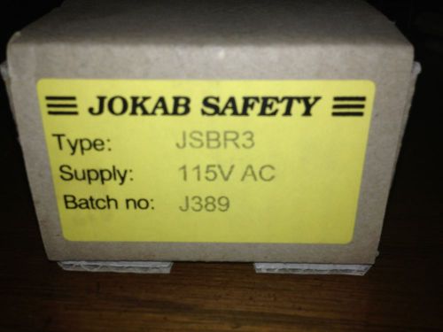 JOKAB SAFETY RELAY JSBR3-115VAC - NEW in BOX