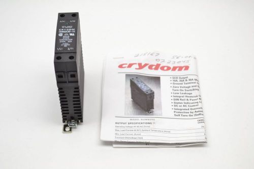 CRYDOM CKRA2430-10 SOLID STATE CONTACTOR 240V-AC 24-280V-AC 30A RELAY B412114
