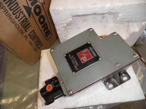 Moore 750e132nnnf electronic valve positioner for sale