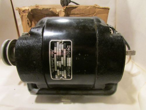 New delco 1/6 hp 3.4 amp 115 v thermotron motor type a model a7383 1725 rpm for sale