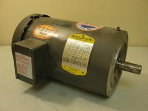 31452 Old-Stock, Baldor VM3556T AC Motor, 1HP, 1140 RPM, 208-230/460Volts, 3-Ph