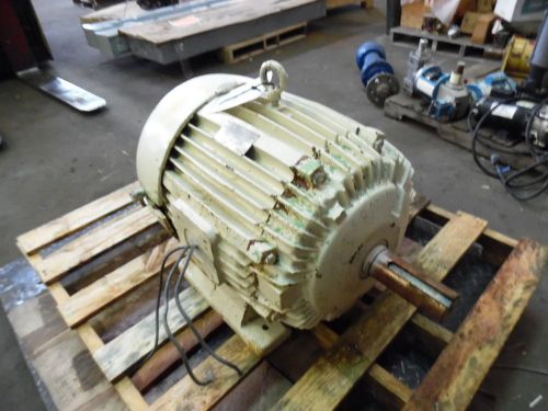 Us premium efficiency 60hp motor, fr 364t, v 460, rpm 1780, type tce, used for sale