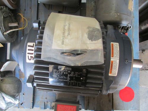 AC ELECTRIC MOTOR, 7-1/2 HP, 460V INVERTER DUTY, 1775 RPM, 3/60, 213/5TC FR,