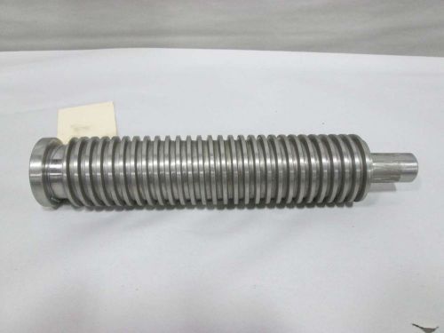 NEW 1IN SHAFT 2-1/4IN OD 12IN LENGTH STAINLESS WORM GEAR D355871