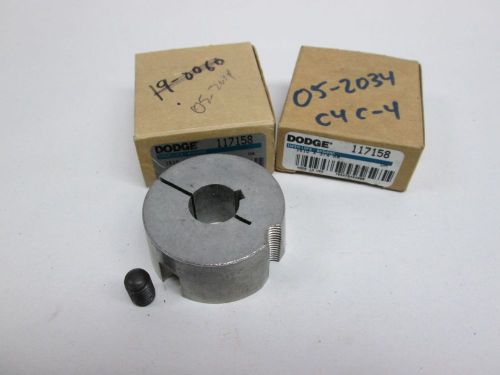 Lot 2 new dodge reliance 117158 1610x3/4kw taper-lock 3/4in bore bushing d306907 for sale