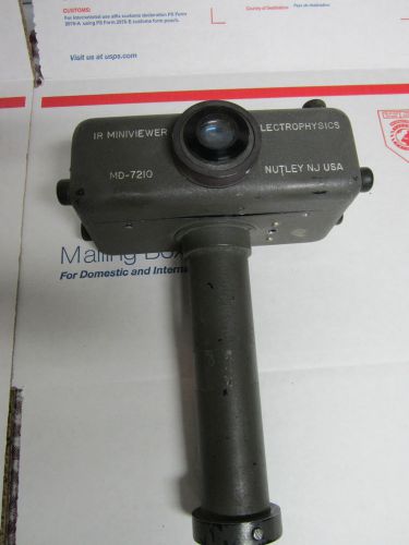 IR MINIVIEWER ELECTROPHYSICS NIGHT VISION INFRARED VIEWER FOR PARTS AS IS BIN#12
