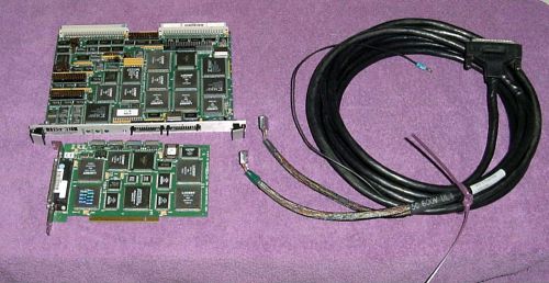 SBS / Bit 3 Computer PCI to VME Adaptor Board Set with Cable - Complete!!!