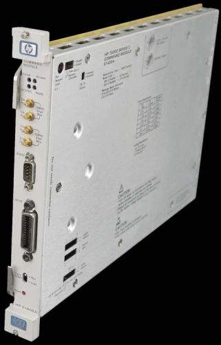 HP Agilent E1406A 1-Slot Command VXI Plug-In Module HPIB C-Size 75000-Ser C