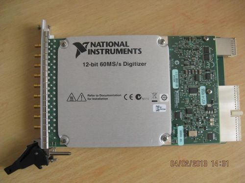 National Instruments PXI-5105 60 MS/s 12-Bit 8-Channel Oscilloscope Digitizer