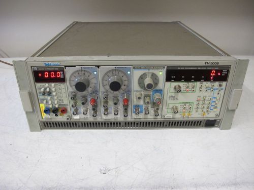 Tektronix TM5006A Mainframe w/ DC 5010, FG 503, DM 502A, FG 502
