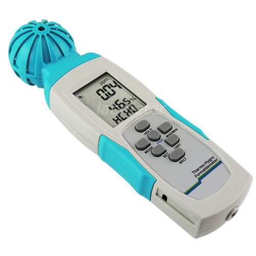 5ppm formaldehyde hcho datalogger monitor thermometer hygrometer  w/ 64k memory for sale