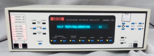 TAS MODEL 151 MS95221221 TELEPHONE NETWORK EMULATOR USED