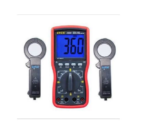 ETCR4200 Double clamp digital phase meter Clamp meter