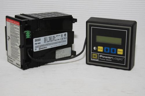 Square D PowerLogic Power Meter 3020 PMD-32 PM-600
