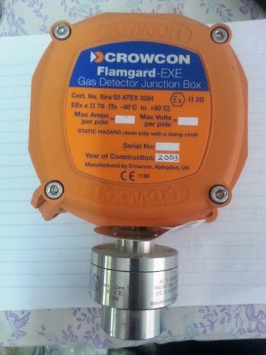 Crowcon flamgard-exe gas detector junction box with sensor s01-637-300p