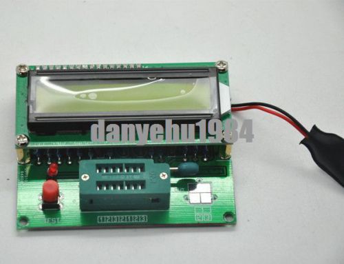 Transistor tester lcr meter capacitor esr inductance resistor npn pnp mosfet dqz for sale