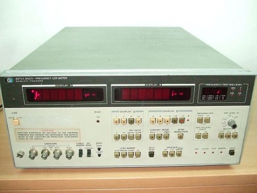HP 4275A MULTI-FREQUENCY LCR METER FOR REPAIR OR PARTS