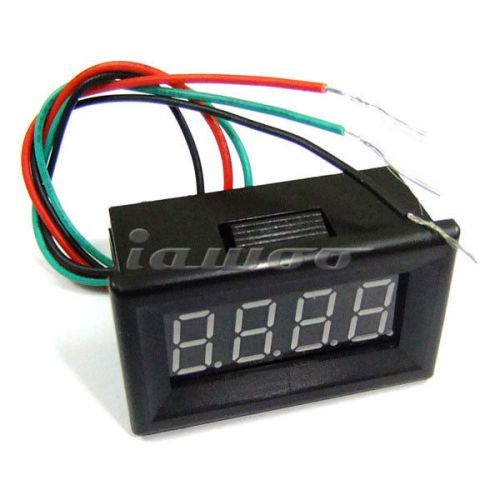 0.36&#034; 4 Digit Digital Voltmeter DC 0-30V Green LED Voltage Panel Meter Monitor