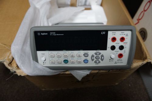 Agilent HP 34410A DIGITAL MILLIMETER 6-1/2 DIGITSALL NEW WITH MANUALS