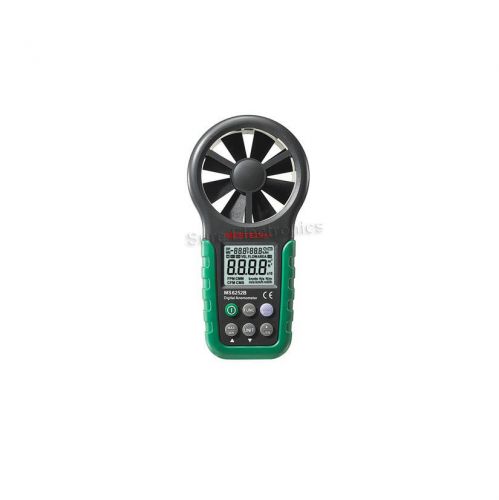Mastech ms6252b digital anemometer t&amp;rh sensor air wind speed velocity meter for sale