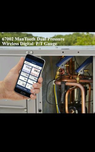 ManTooth™ Dual Pressure Wireless Digital P/T Gauge