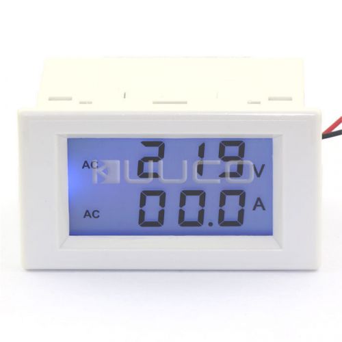 100-300v/100a ac digital voltmeter amp meter+volt guage current sensor resistor for sale