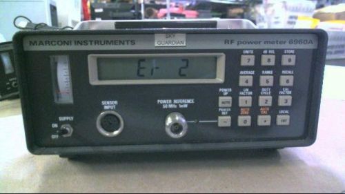 Marconi instruments rf power meter 6960a for sale