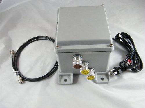 Symmetricom fiber optic transmitter model # 144-697  with hoffman enclosure for sale