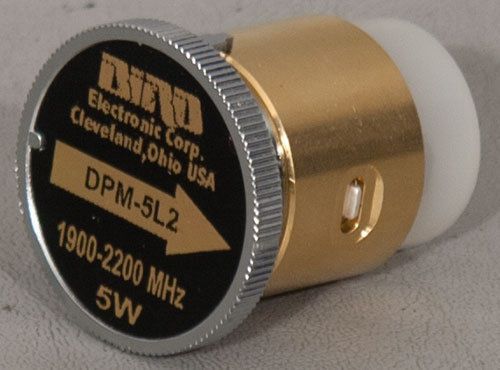 Bird dpm-5l2 125 mw-5 w 1900-2200 mhz wattmeter element/slug for dps/5010 for sale