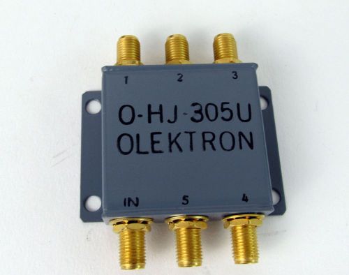 OLEKTRON  O-HJ-305U Splitter/Divider 20Mhz to 500Mhz Max , 3 Watt Avg