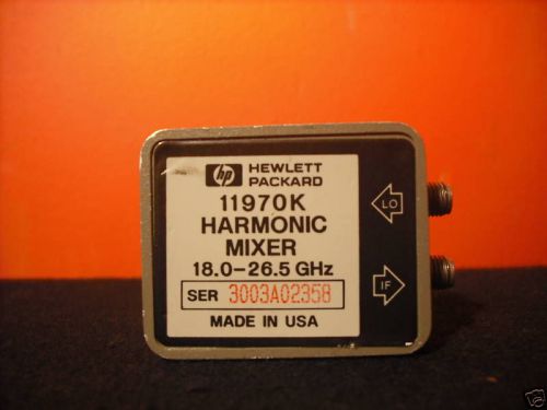 HP 11970K Waveguide Harmonic Mixer