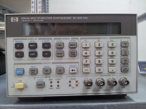 HP 8904A MULTIFUNCTION SYNTHESIZER  DC-600KHz