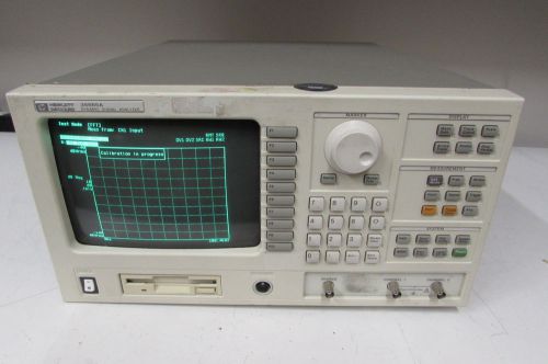Agilent 35665A Dynamic Signal Analyzer, 2-Channel DC to 102.4 kHz