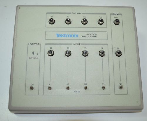 Tektronix System Simulator - 9V - Noise Input/Ouput - Sum