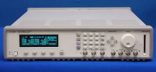 Agilent / HP 81110A + 2 x 81112A Modules, Pulse Pattern Generator, 165/330 MHz